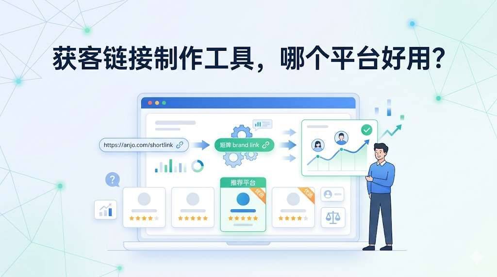 获客链接制作工具，哪个平台好用？